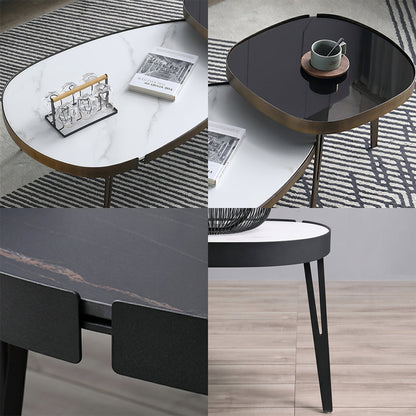 Inca Coffee Table Set, Sintered Stone