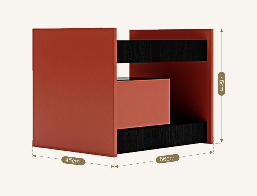 Isolde Wooden Bedside Table