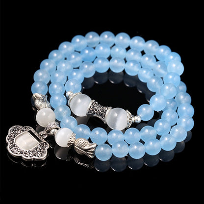 Fashion Jewelry Accessory Garnet Beads Bracelet, Aquamarine & Longevity Lock, White Jade, Pink Crystal & Cat, Pink Crystal & Elephant & Fish, Red Agate & Elephant, Red Agate & Pi Xiu, Violitde, Garnet, Blue Sandstone & Calabash, Red Agate & Buddha Head
