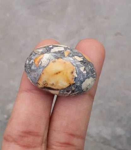 37.5ct Jasper - Maligano Jasper Cabochon - Jasper Maligano- 29.5x20.5mm