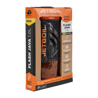 Jetboil Flash 1.0L Java Topo Fast Boil  (2025 Version)