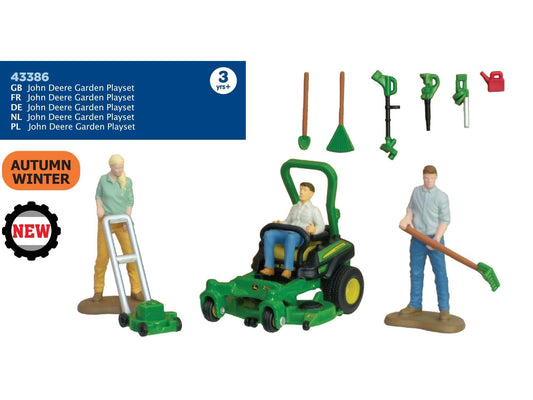 John Deere Garden Playset 1:32 Scale Britains
