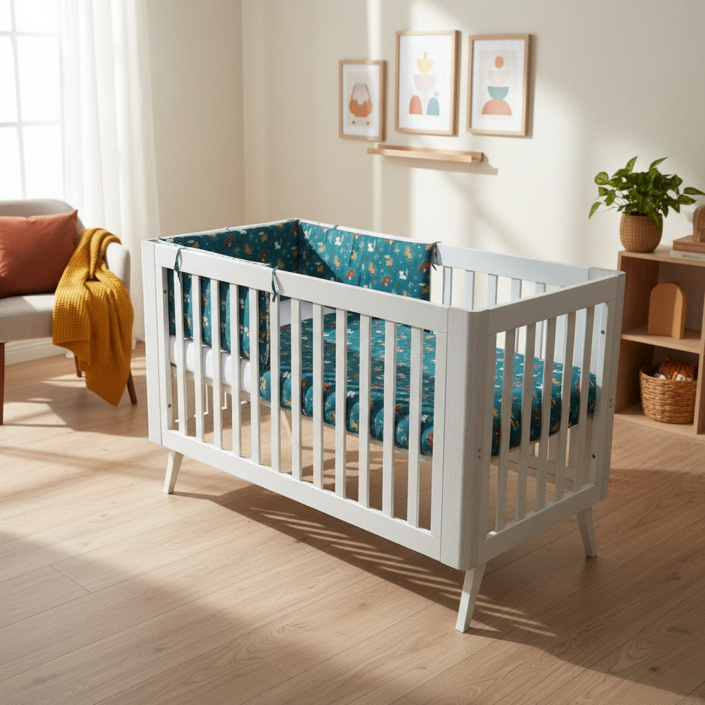 Jungle Organic Cotton Junior All-in-One 4.0 Tog Quilt Bedding Set