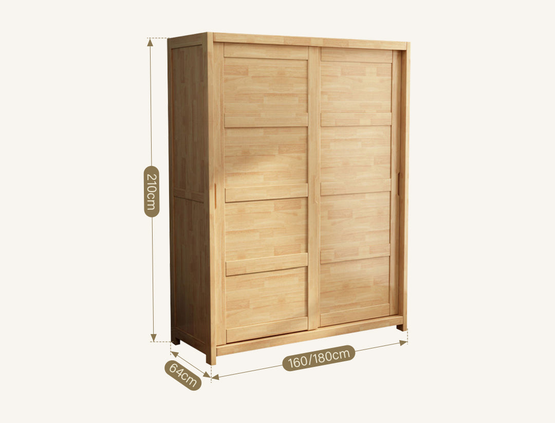 KA9347 Wardrobe, Different Wood Available