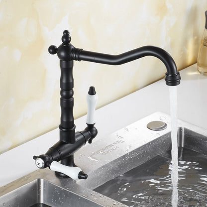 Kitchen European Style Faucet 360 Degree Rotating Wash Basin Hot Cold Faucet, Wash Basin Hot Cold Faucet