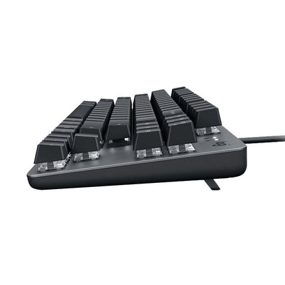 Logitech K835 Mini Mechanical Wired Keyboard, Green Shaft, Green Shaft