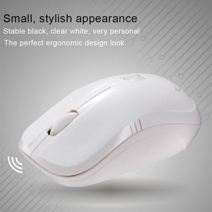 ZGB 101B 2.4GHz 1600 DPI Professional Commercial Wireless Optical Mouse Mute Silent Click Mini Noiseless Mice for Laptop, PC, Wireless Distance: 30m
