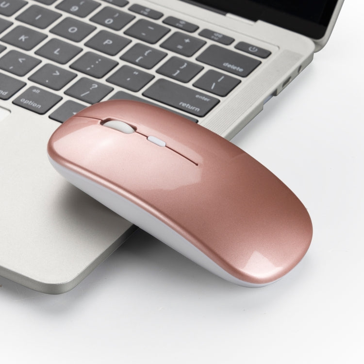HXSJ M80 2.4GHz Wireless 1600DPI Three-speed Adjustable Optical Mute Mouse, Gold, Rose Gold, Silver, White, Black, Grey