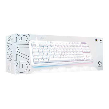Logitech Aurora G713 RGB Wired Game E-sports 87-key Mechanical Keyboard with Palm Support, Red Shaft, Red Shaft