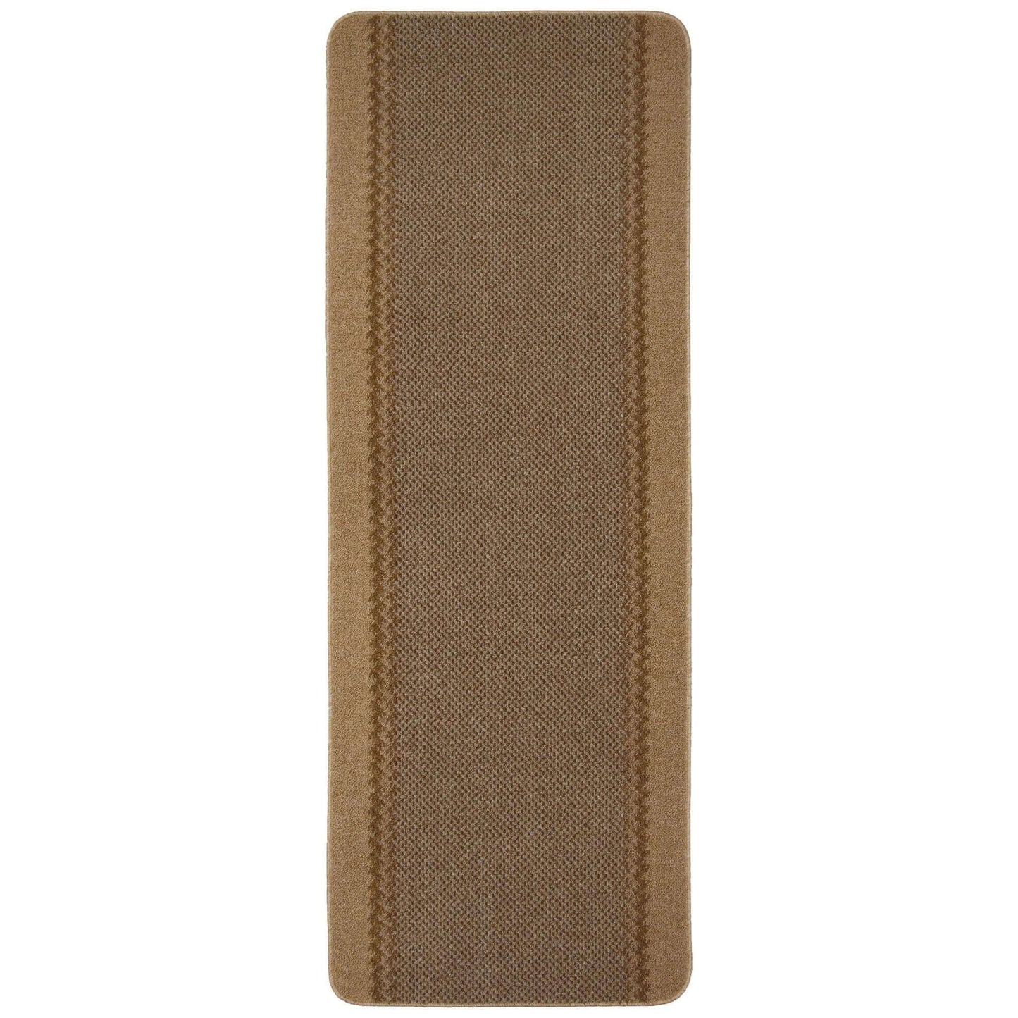 Washable Bordered Beige Rug  | 116B
