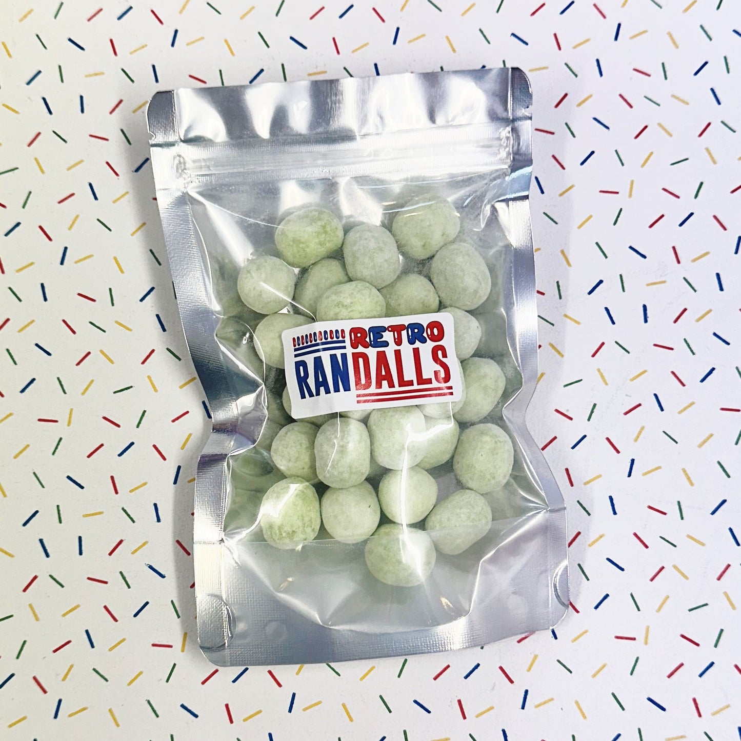 KINGSWAY BON BONS GREEN APPLE - 100g (BRITISH)