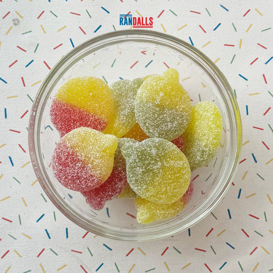 KINGSWAY SOUR FIZZY APPLES - 100g (BRITISH)