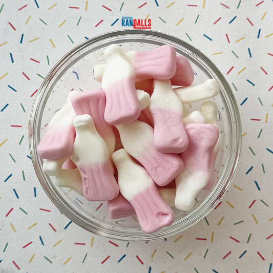 KINGSWAY STRAWBERRY MILKSHAKE BOTTLES - 100g (BRITISH)