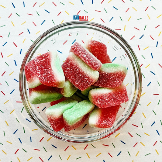 KINGSWAY FIZZY WATERMELON SLICES - 100g (BRITISH)