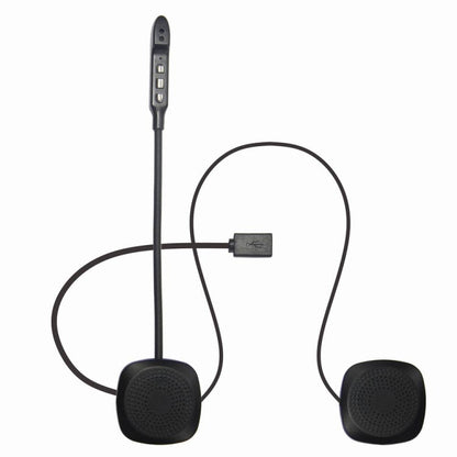 T2 Bluetooth V5.0 Helmet Headset 5V for Motorcycle Driving with Anti-interference Microphone