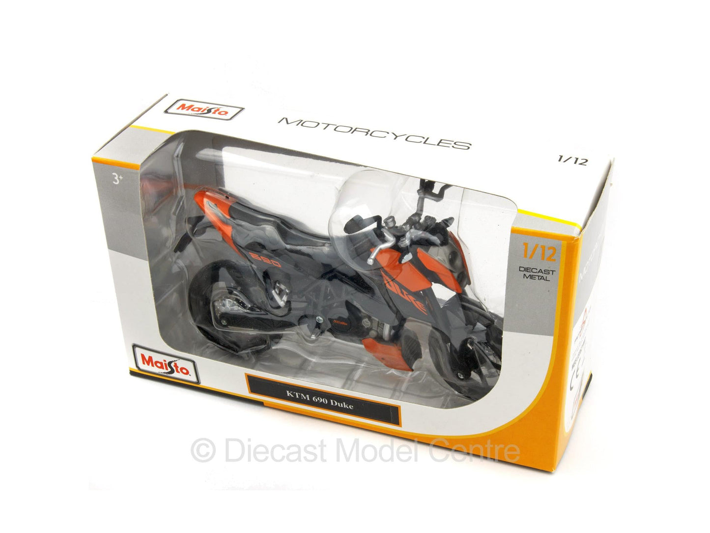 KTM 690 Duke Orange 1:12 Scale Maisto Diecast Model