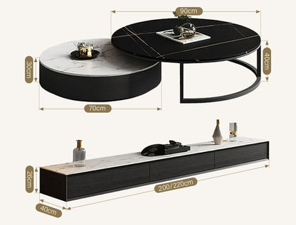 Kahoo TV Stand, Sintered Stone