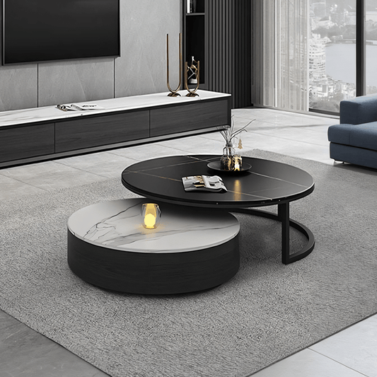 Kahoo Nesting Coffee Table, Sintered Stone