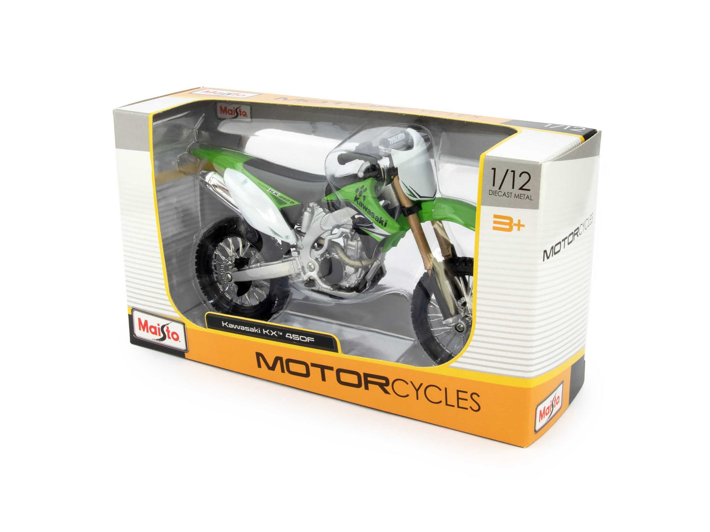 Kawasaki KX450F green - 1:12 Scale Motorbike Model
