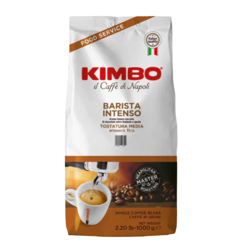 Kimbo Barista Intenso Medium Roast Coffee Beans 1kg