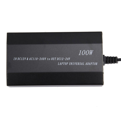 Laptop Notebook Power 100W Universal Charger with Car Charger & AC Power Adapter & 8 Power Adapters & 1 USB Port for Samsung, Sony, Asus, Acer, IBM, HP, DELL, UK Plug, AU Plug, EU Plug, UK Plug