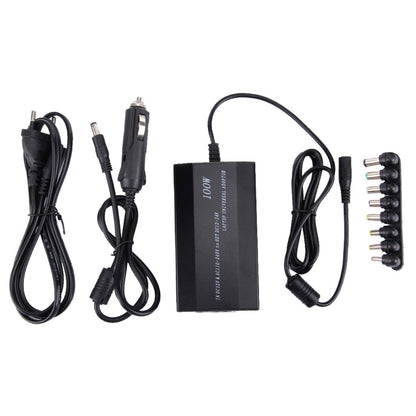 Laptop Notebook Power 100W Universal Charger with Car Charger & AC Power Adapter & 8 Power Adapters & 1 USB Port for Samsung, Sony, Asus, Acer, IBM, HP, DELL, UK Plug, AU Plug, EU Plug, UK Plug