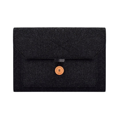 ND06 Multi-purpose Felt Button Laptop Inner Bag for 13.3 inch Laptop, 13.3 inch