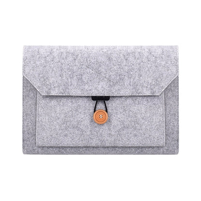 ND06 Multi-purpose Felt Button Laptop Inner Bag for 13.3 inch Laptop, 13.3 inch