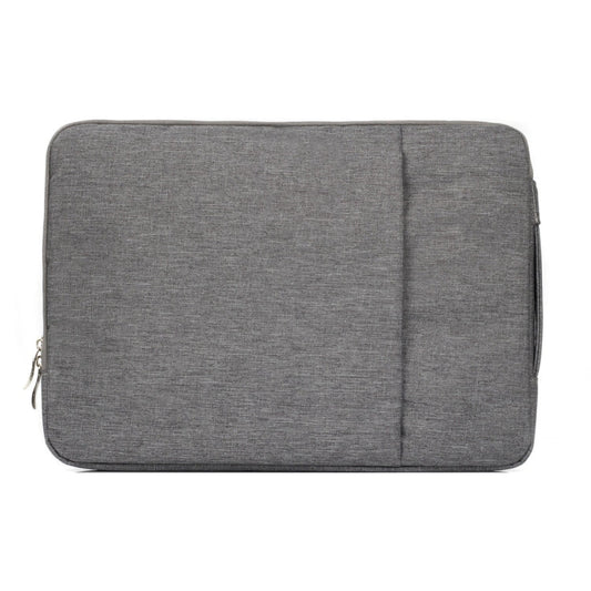 13.3 inch Universal Fashion Soft Laptop Denim Bags Portable Zipper Notebook Laptop Case Pouch for MacBook Air / Pro, Lenovo and other Laptops, Size: 35.5x26.5x2cm, 13.3 inch Grey, 13.3 inch Dark Blue, 13.3 inch Black