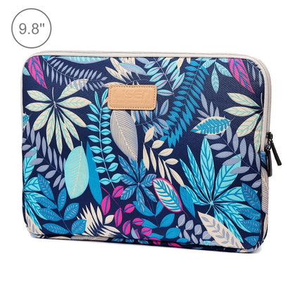 Lisen 9.8 inch Sleeve Case Colorful Leaves Zipper Briefcase Carrying Bag, 9.8 inch