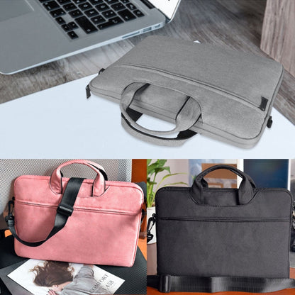 ST01S Waterproof Oxford Cloth Hidden Portable Strap One-shoulder Handbag for 14.1 inch Laptops, ST01S 14.1 inch Light Grey, ST01S 14.1 inch Dark Gray, ST01S 14.1 inch Navy Blue, ST01S 14.1 inch Black, ST01S 14.1 inch Pink