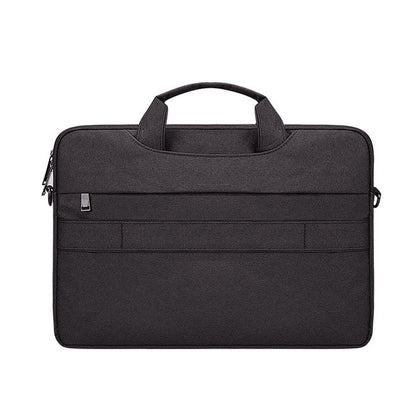 ST02S Waterproof Tear Resistance Hidden Portable Strap One-shoulder Handbag for 14.1 inch Laptops, with Suitcase Belt, ST02S 14.1 inch Black, ST02S 14.1 inch Dark Gray, ST02S 14.1 inch Pink, ST02S 14.1 inch Light Grey, ST02S 14.1 inch Navy Blue