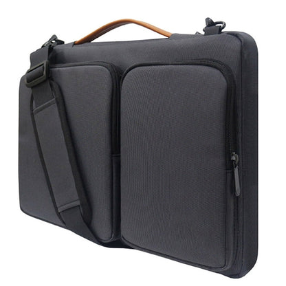 Nylon Waterproof Laptop Handbag Bag for 15-15.6 inch Laptops with Trunk Trolley Strap, 15-15.6 inch