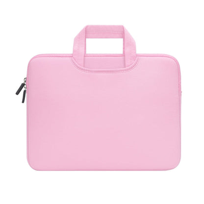 13.3 inch Portable Air Permeable Handheld Sleeve Bag for MacBook Air / Pro, Lenovo and other Laptops, Size: 34x25.5x2.5cm, 13.3 inch Magenta, 13.3 inch Grey, 13.3 inch Green, 13.3 inch Pink, 13.3 inch Black