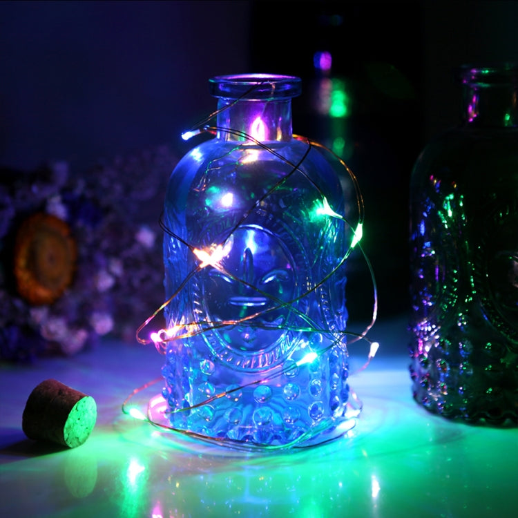 50 LEDs 3 x AA Batteries Box Fairy Lamp Decorative Light with Remote Control, DC 5V, Colorful Light/Remote Control, White Light/Remote Control, Warm White/Remote Control