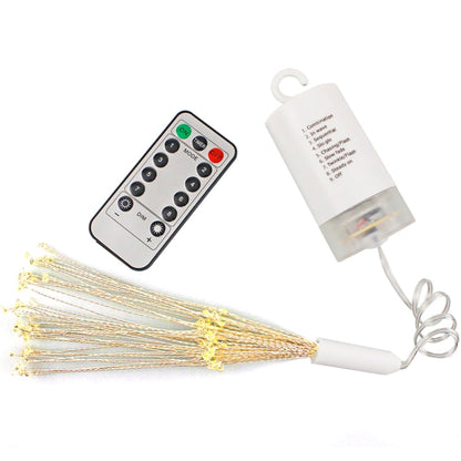 150 LEDs Batteries Box LED Decorative Light with Remote Control, 30CM Colorful Light, 30CM White Light, 30CM Warm White