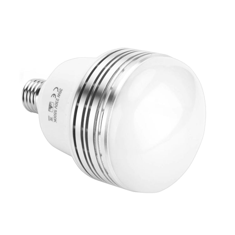 MANTOO PGL35 35W 120V 5500K 3900LM LED Light Bulb for Photography Lighting, 120V 3900LM