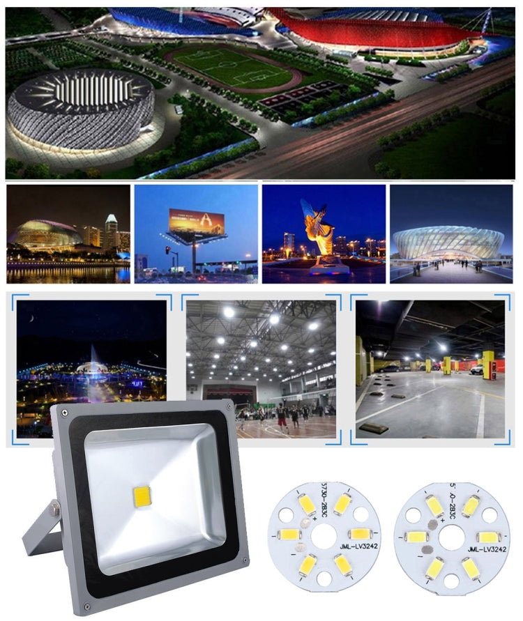 6 LEDs 270 LM 3000-6500K, Diameter: 32mm