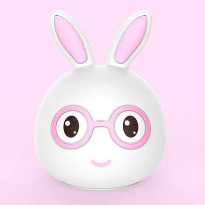 Creative Battery Powered LED Decoration Lamp Novelty Gift, Smile Pink Rabbit/Battery-Powered, Smile Blue Rabbit/Battery-Powered, Happy Pink Rabbit/Battery-Powered, Happy Blue Rabbit/Battery-Powered