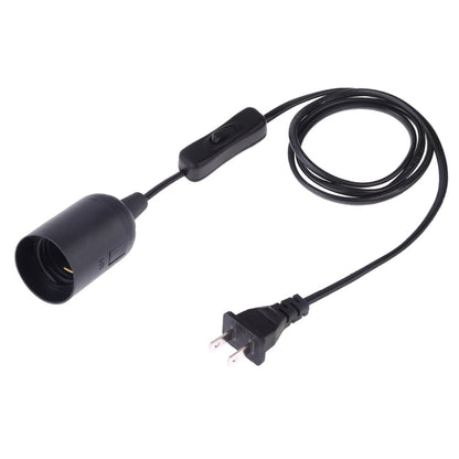 E27 Wire Cap Switch Lamp Holder Chandelier Power Socket with 1.2m Extension Cable, Small UK Plug, EU Plug, 1.5m, AU Plug, 1.2m, Big UK Plug, 1.5m, US Plug, 1.5m, Small UK Plug, 1.2m