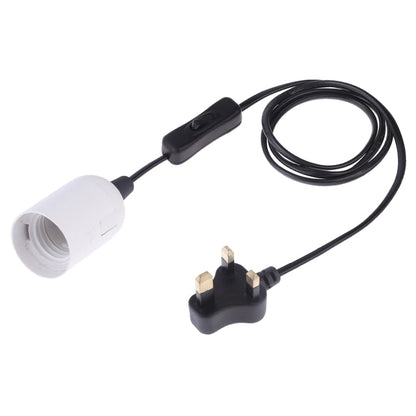 E27 Wire Cap Switch Lamp Holder Chandelier Power Socket with 1.2m Extension Cable, Small UK Plug, EU Plug, 1.5m, AU Plug, 1.2m, Big UK Plug, 1.5m, US Plug, 1.5m, Small UK Plug, 1.2m