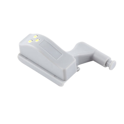 10 PCS 0.3W Universal Inner Hinge LED Sensor lamp Cupboard 3 LEDs Night light Auto ON/OFF Bulb, 10 PCS White Light, 10 PCS Warm White