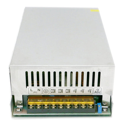 SOMPOM S-600-12 600W 12V 50A Iron Shell Driver LED Light Strip Lighting Monitor Power Supply, 600W 50A