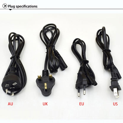 AC 100-240V 4 Slot Battery Charger for AA & AAA & 9V Ni-MH Battery, EU Plug