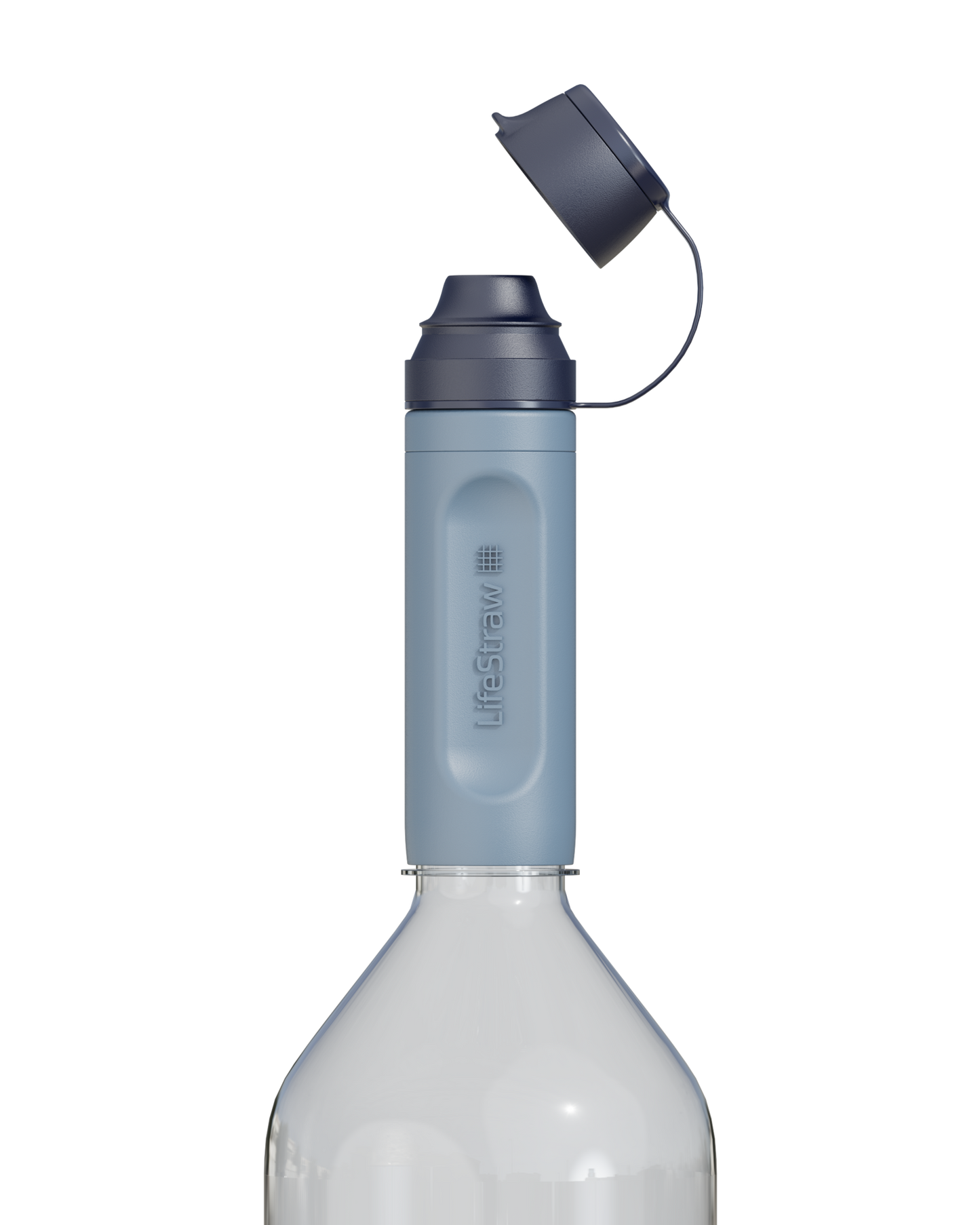 Lifestraw Peak Series Solo Straw Water Filter - Mountain Blue