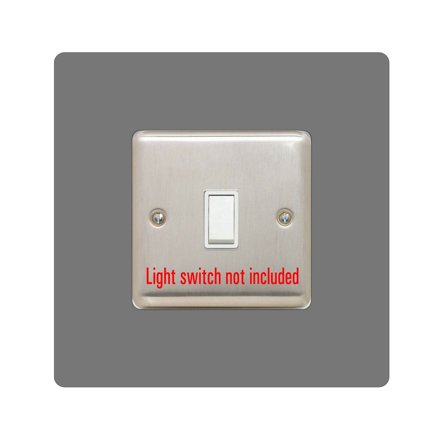 Single Light Switch Surround, square