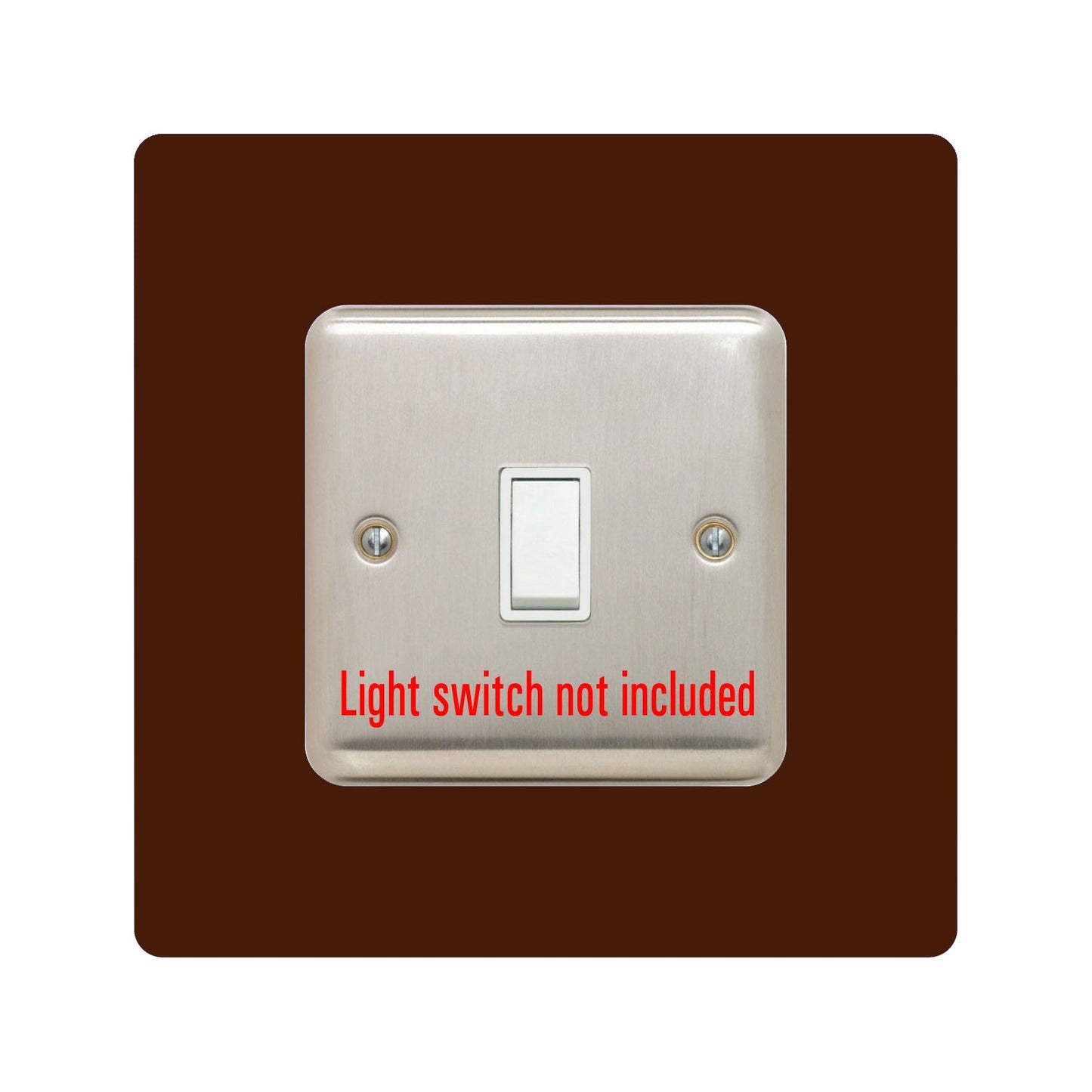 Single Light Switch Surround, square