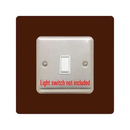 Single Light Switch Surround, square