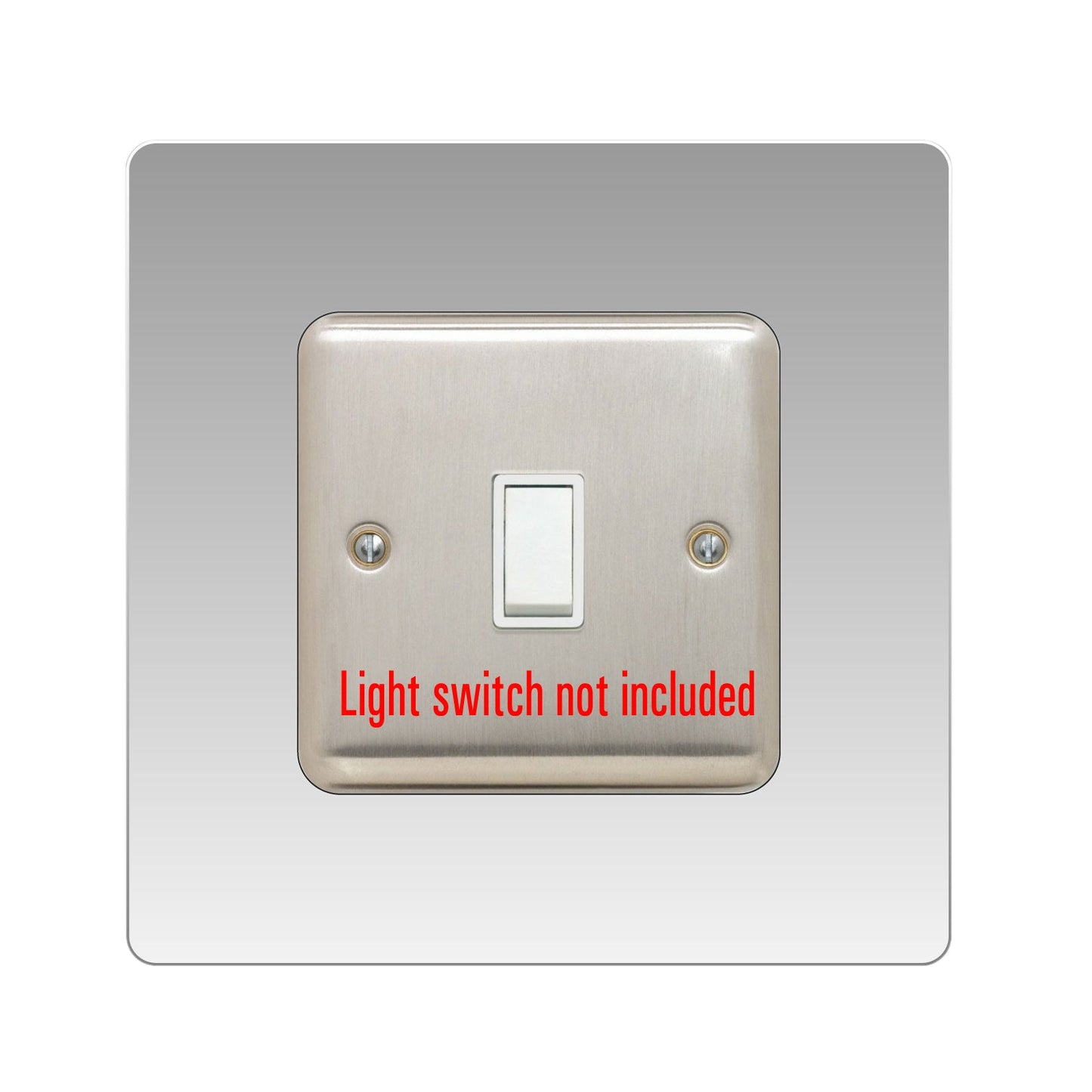 Single Light Switch Surround, square