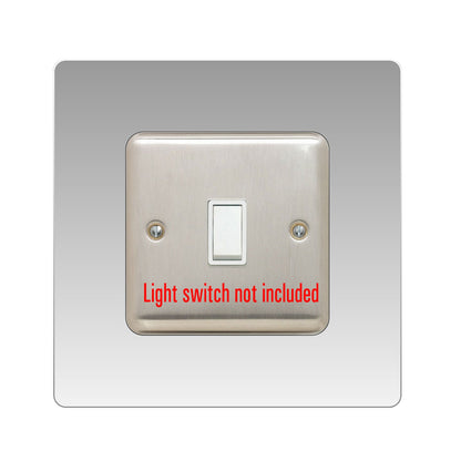 Single Light Switch Surround, square